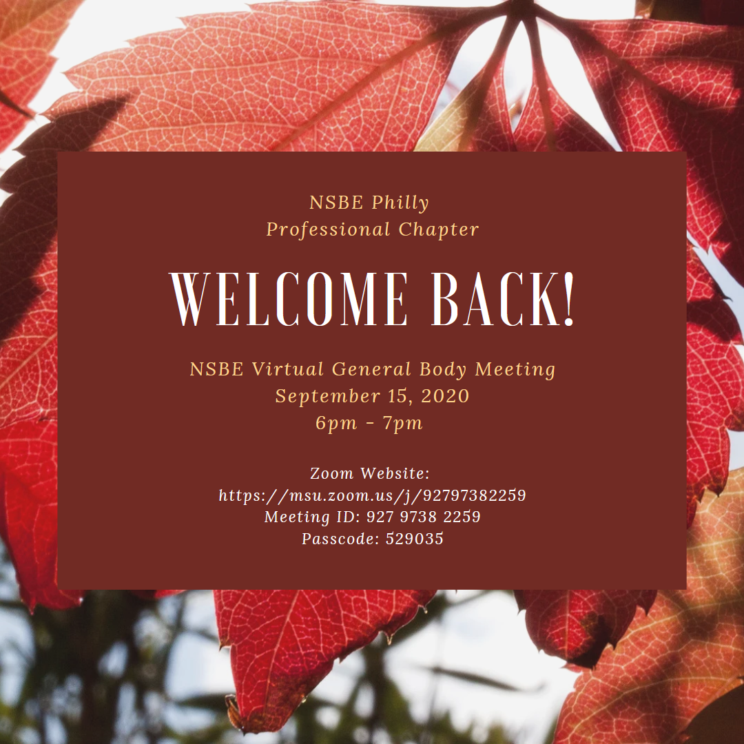 September General Body Meeting