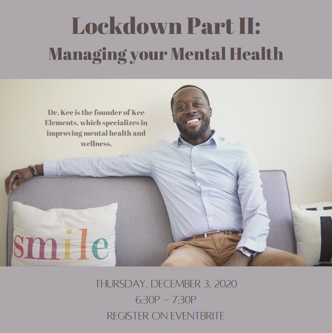 Lockdown Part II: Managing your Mental Health