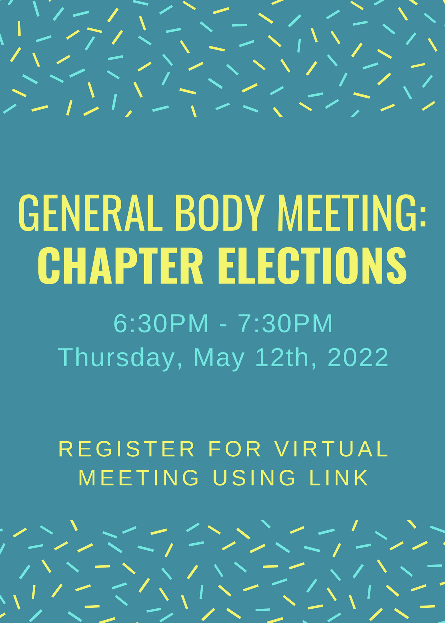 NSBE May GBM Elections