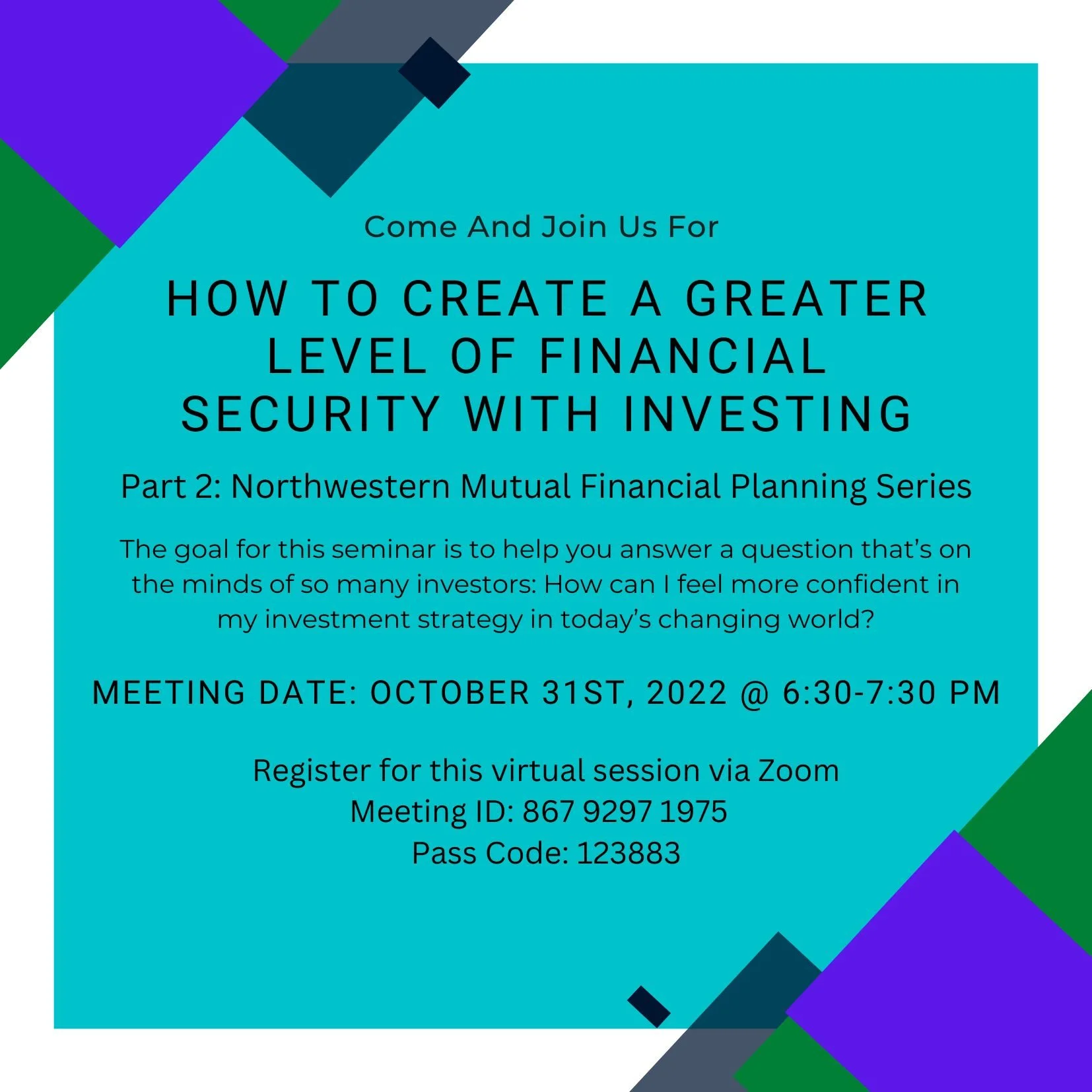 Northwestern Mutual Financial Serie Part 2