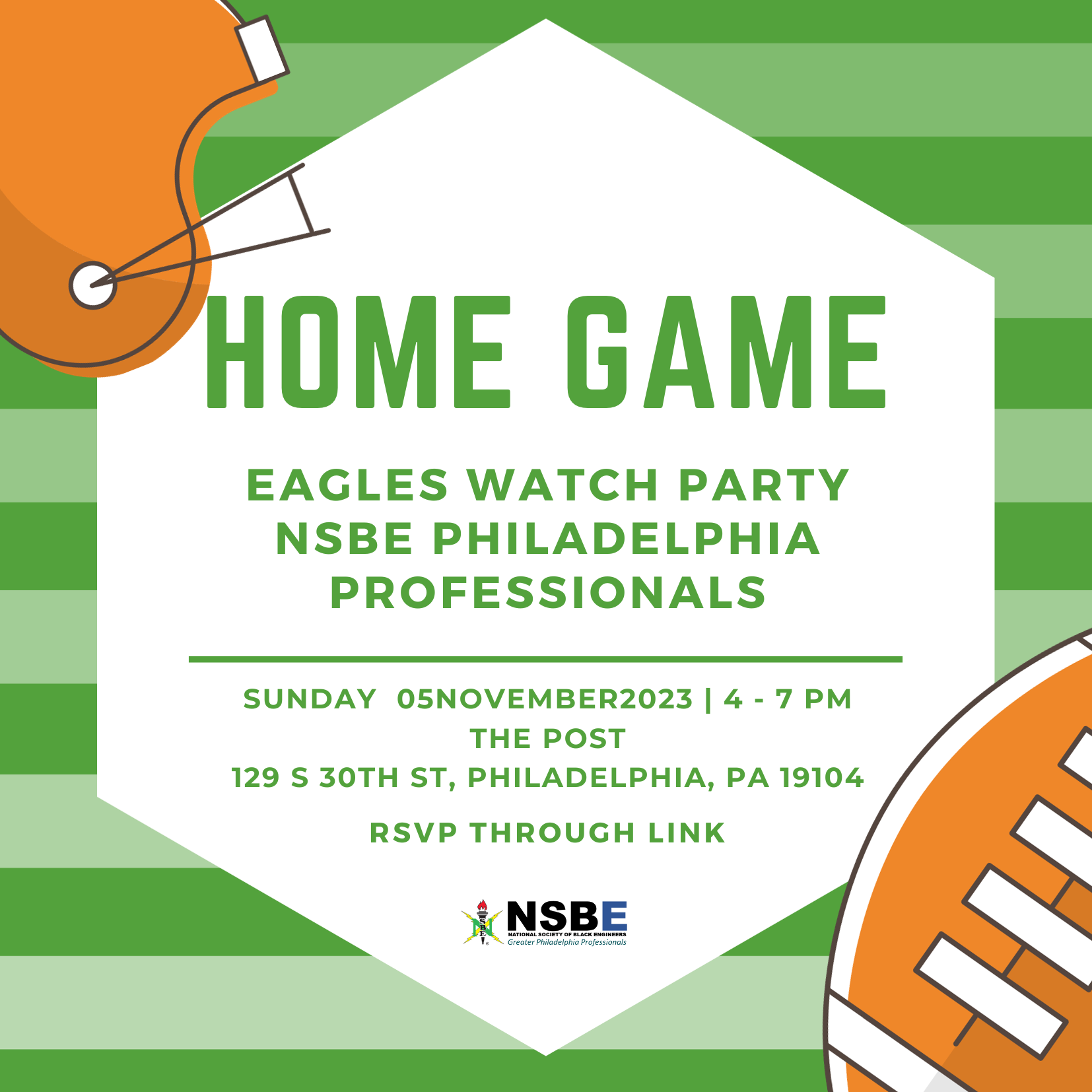 Eagles Home game Watch-Party