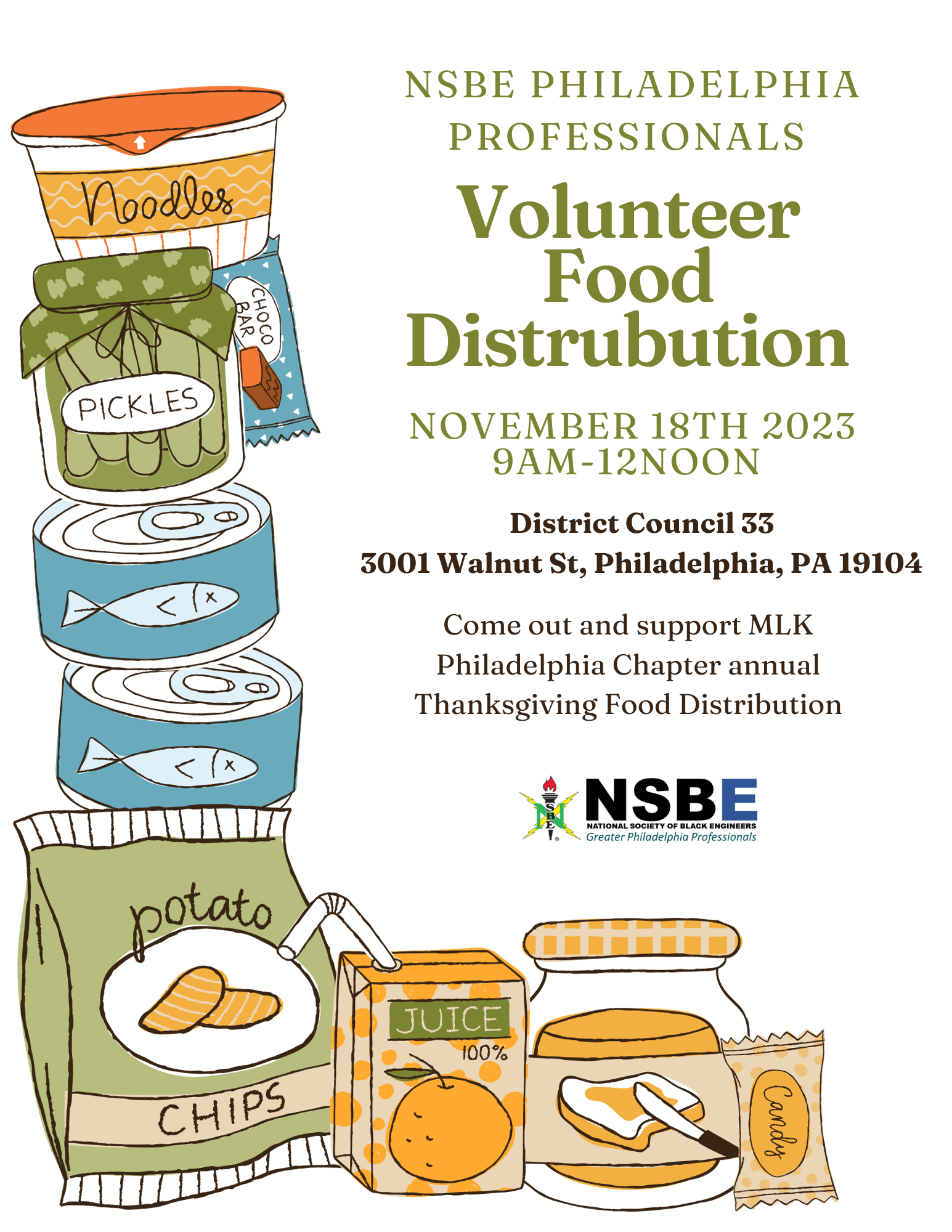King Association Thanksgiving Food Distribution