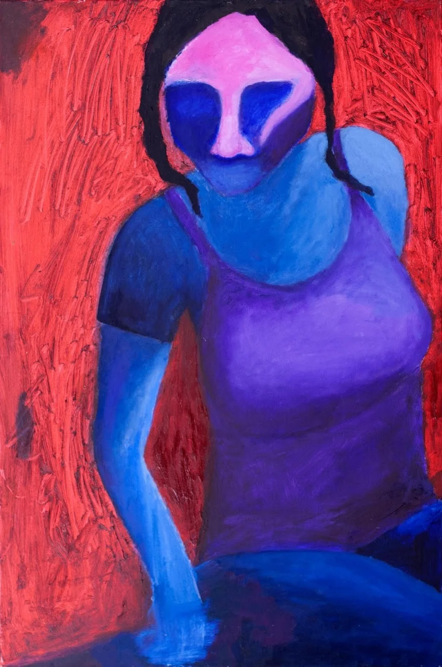  NIKO 48" x 24" oil on canvas $300