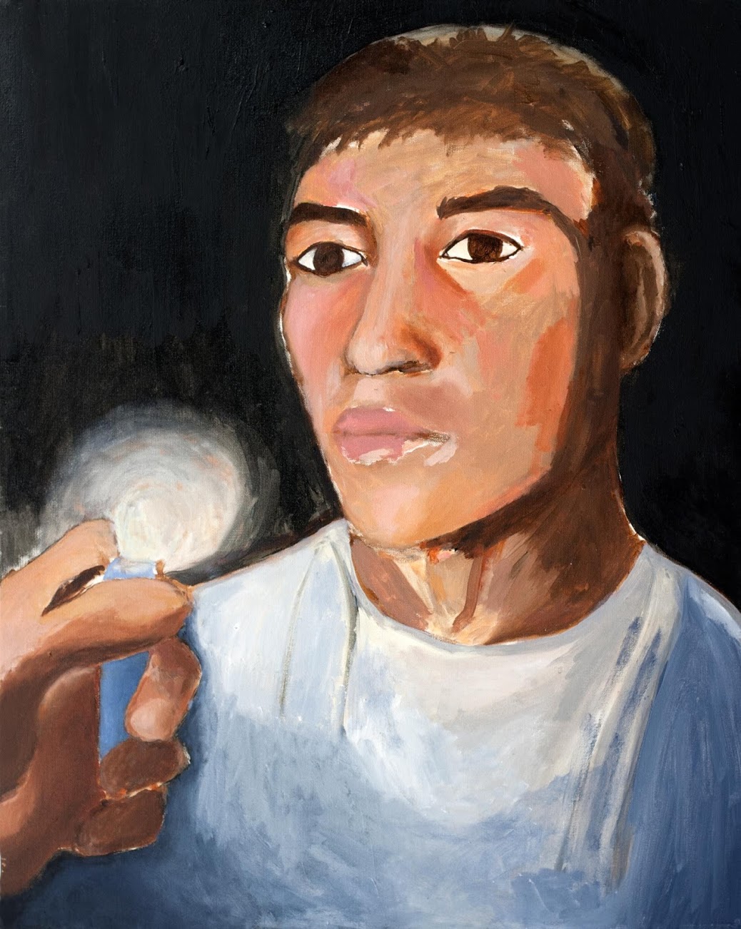 JULIAN 48" x 32" oil on canvas