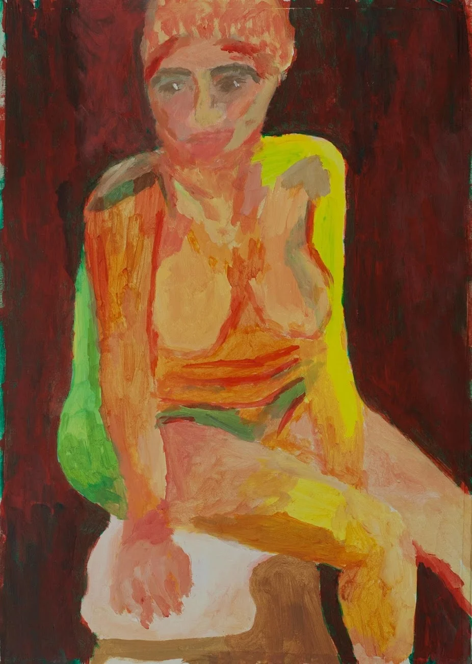 2' x 3' acrylic on paper 