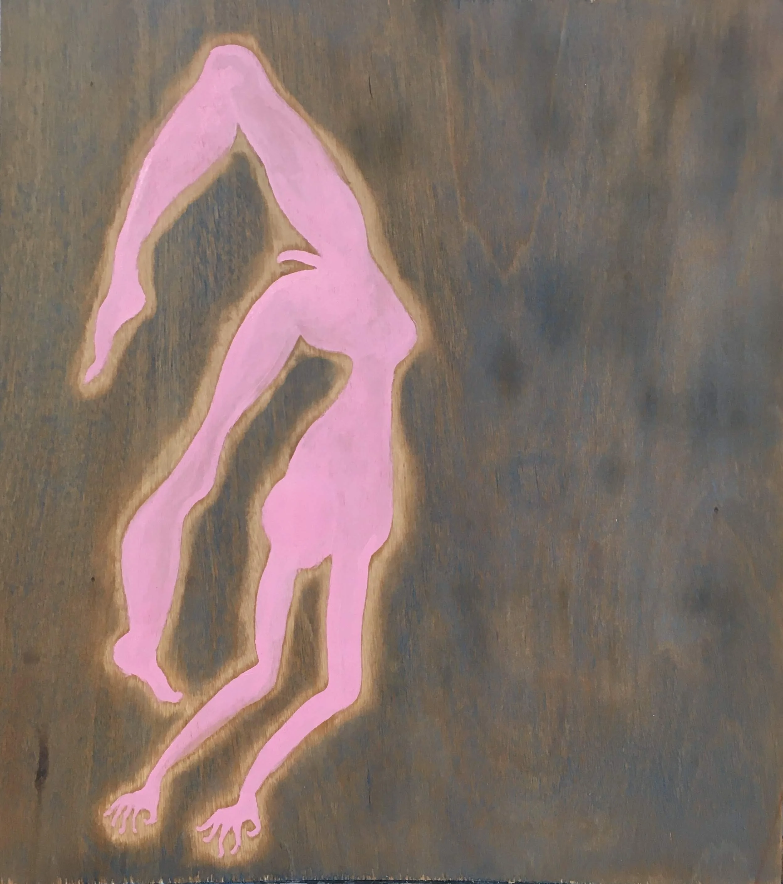 42" x 28" oil on wood $500