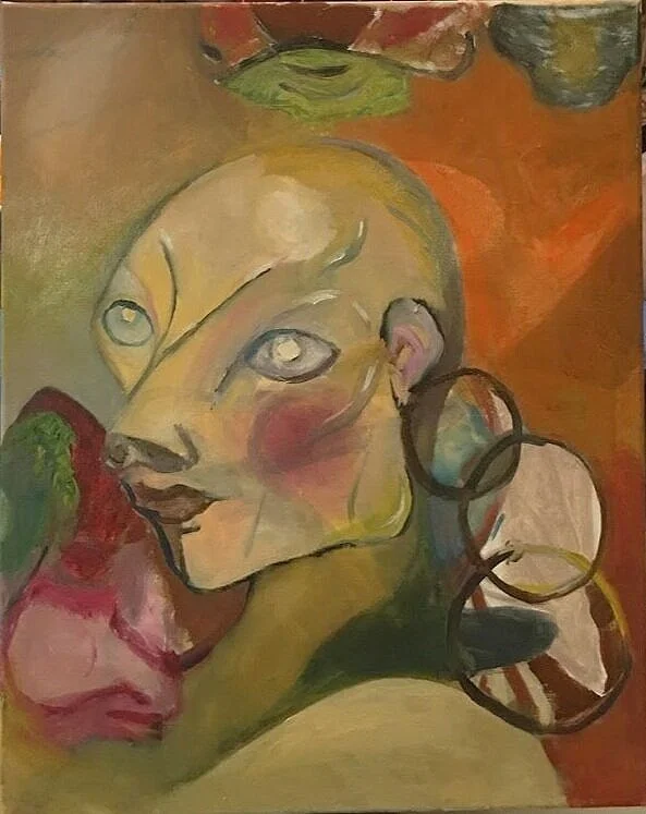 Collaboration with Turiya Adkins 24" x 12" oil on canvas
