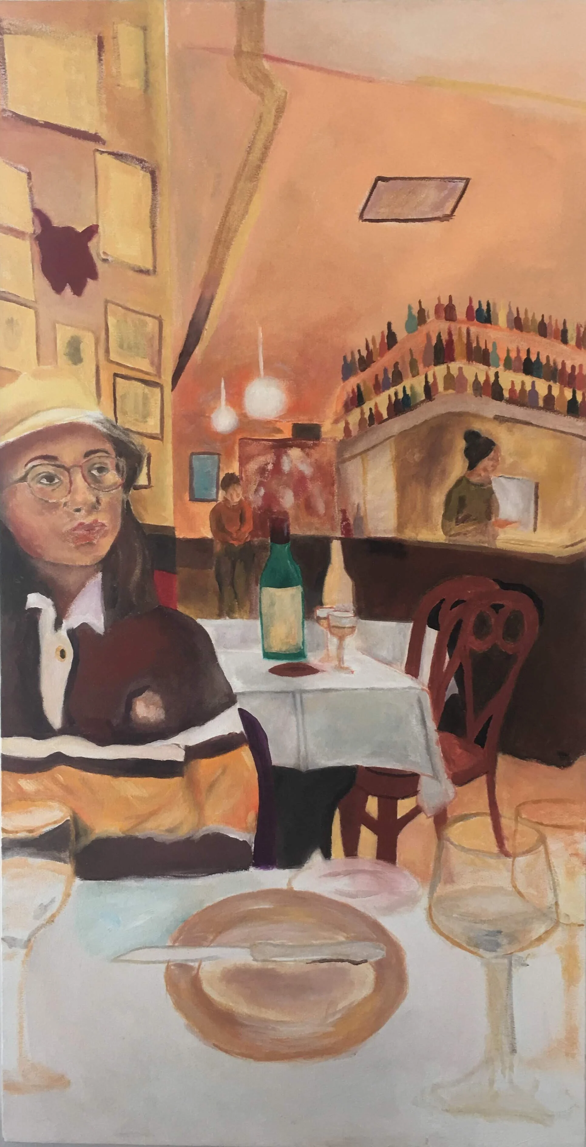 MARIA 48" x 28" oil on canvas
