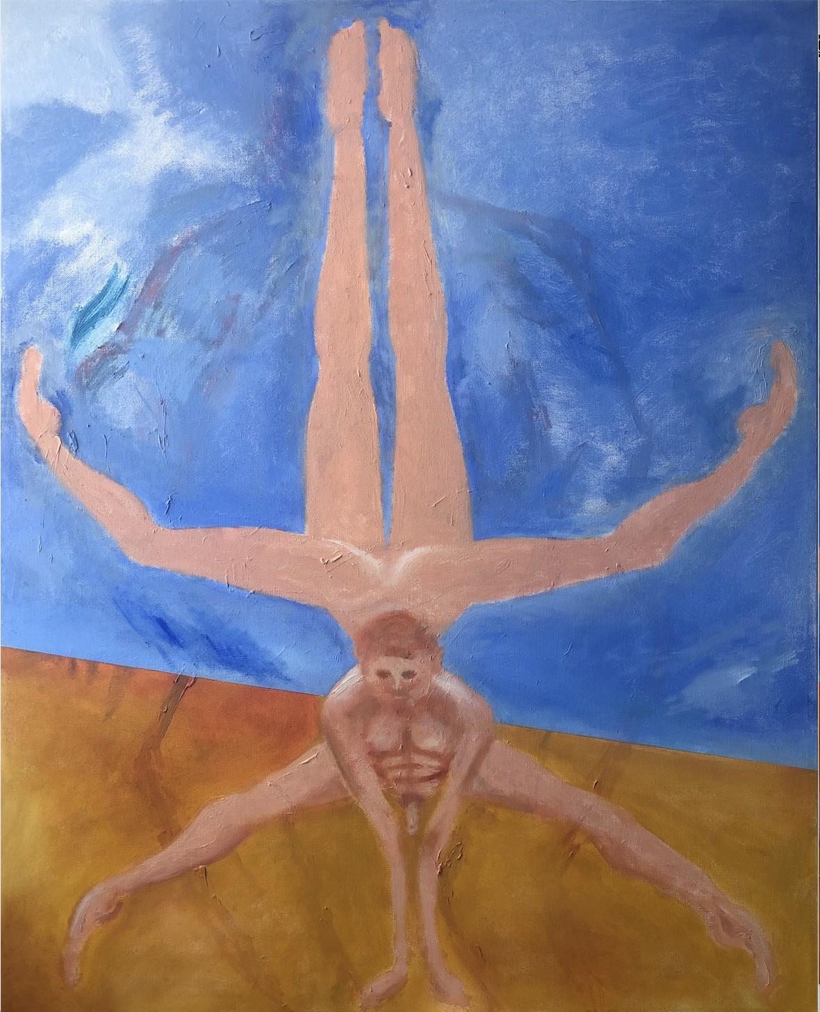 50" x 32" oil on canvas $400