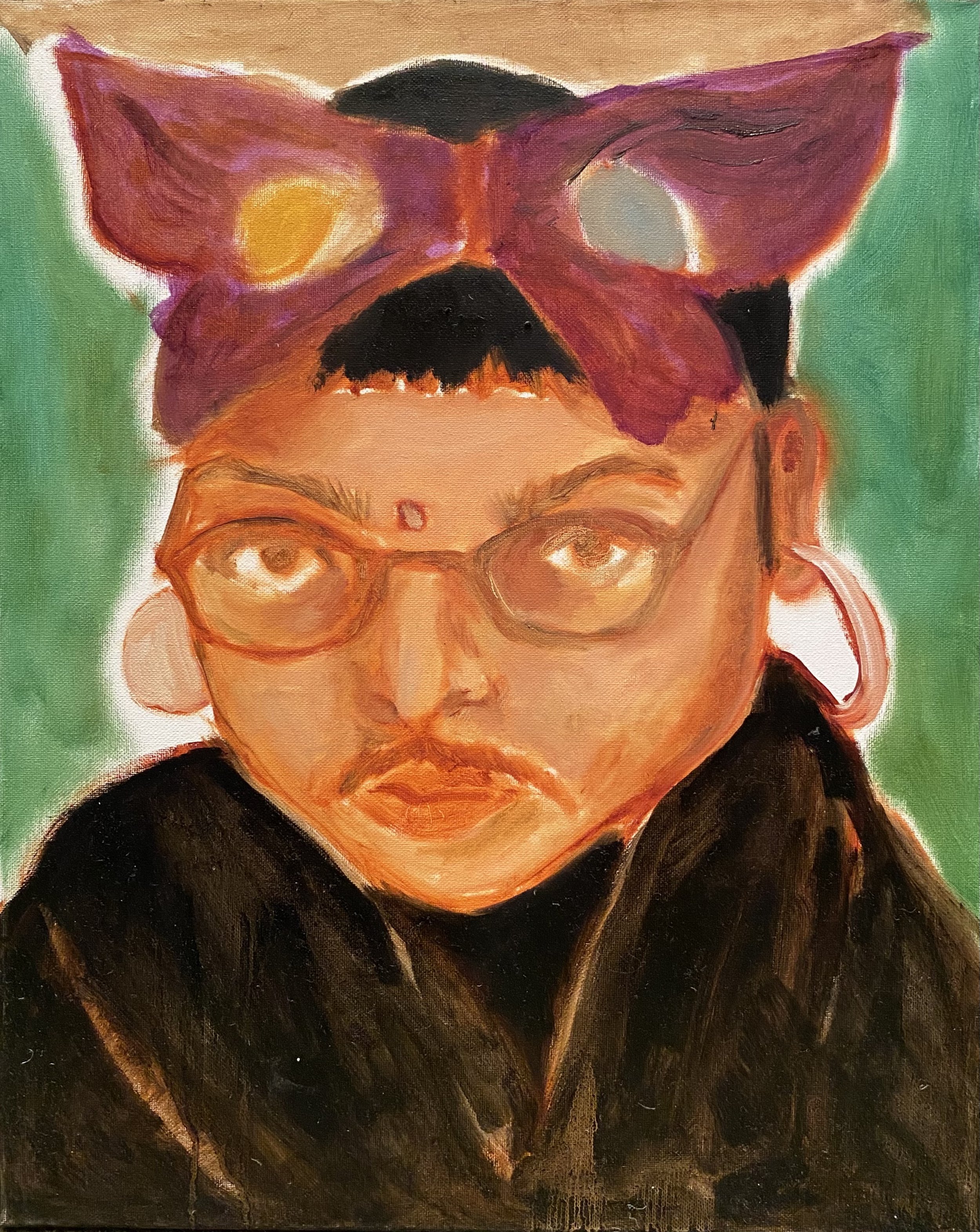 ABEYAZ 24" x 18" oil on canvas $200