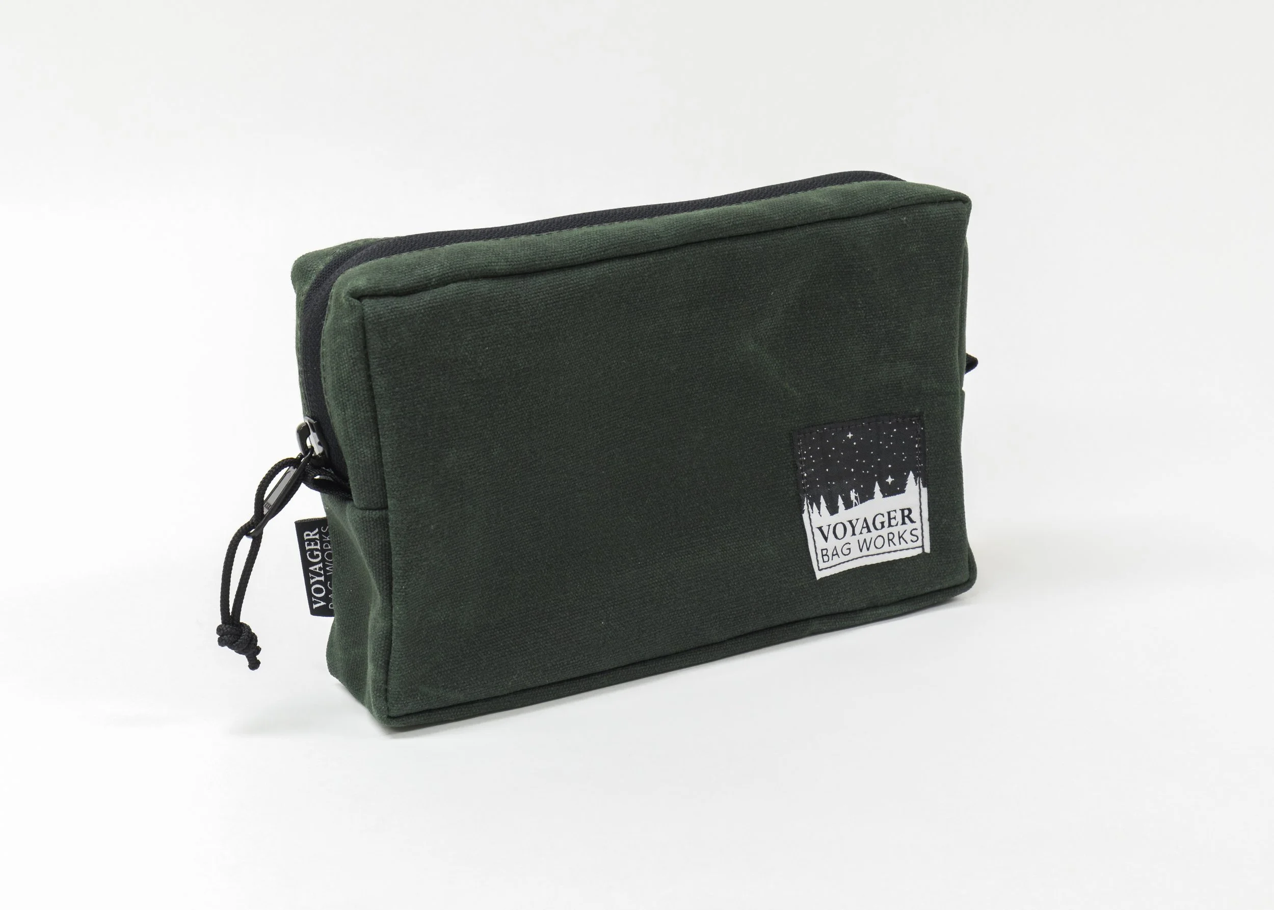 Handmade Waxed Canvas Small Gear Bag — Voyager Bag Works