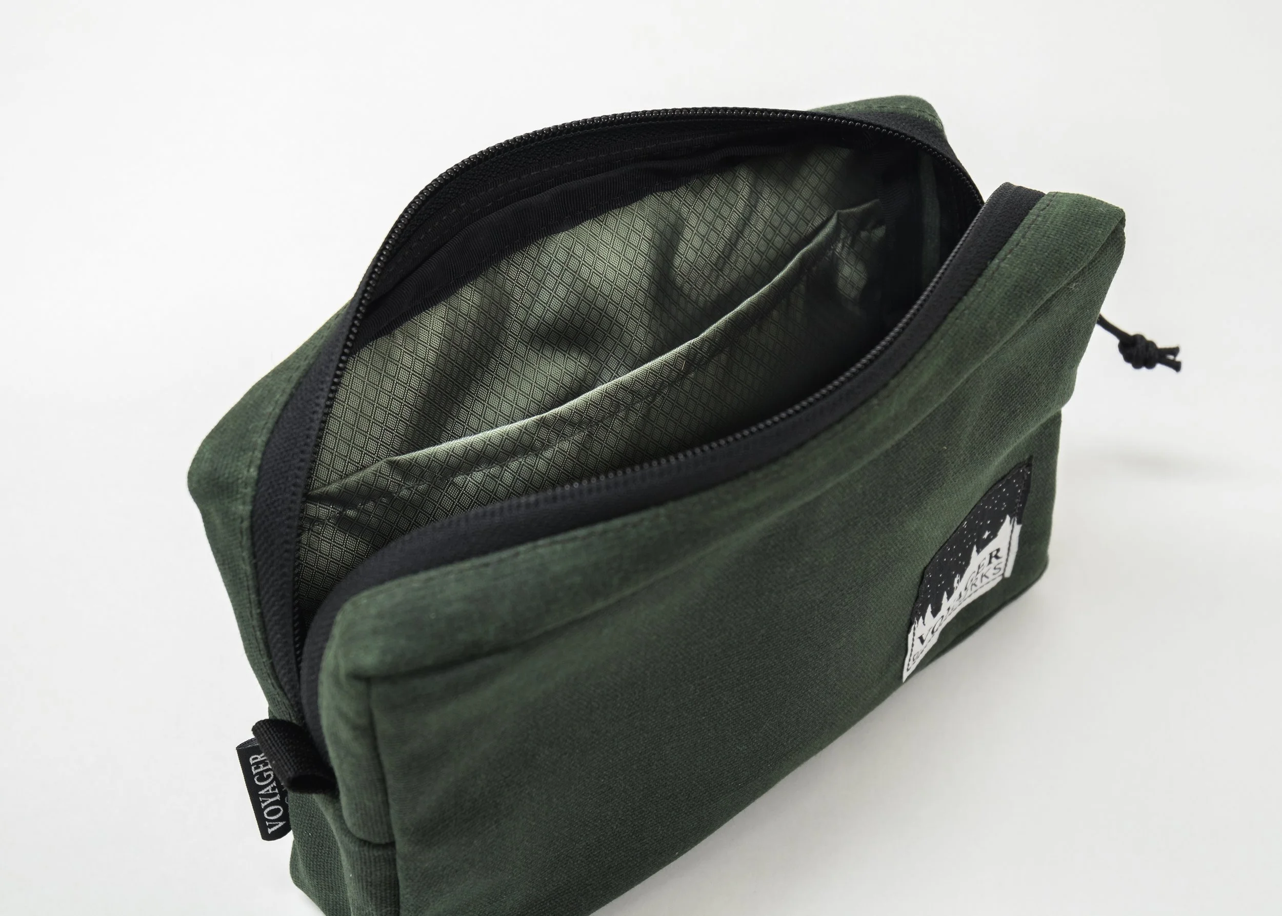 Handmade Waxed Canvas Small Gear Bag — Voyager Bag Works