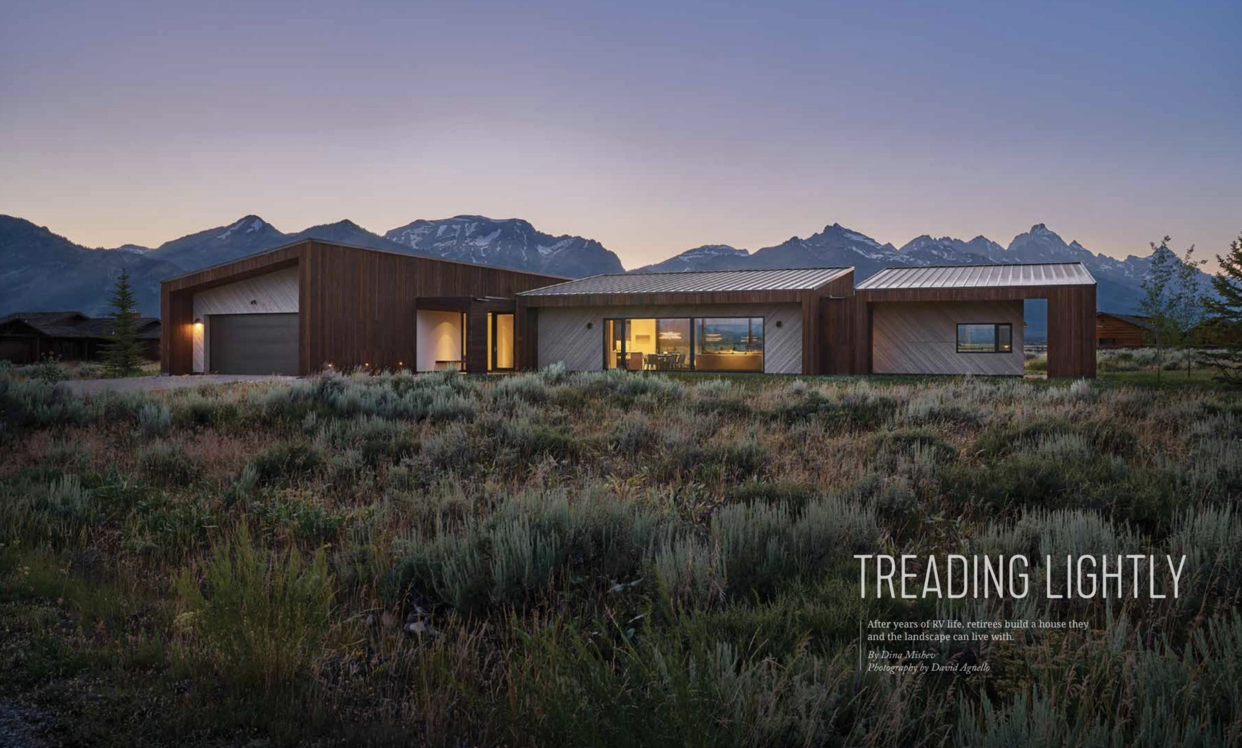 RANGE JH / ISSUE 8 / FEATURED HOME SPREAD