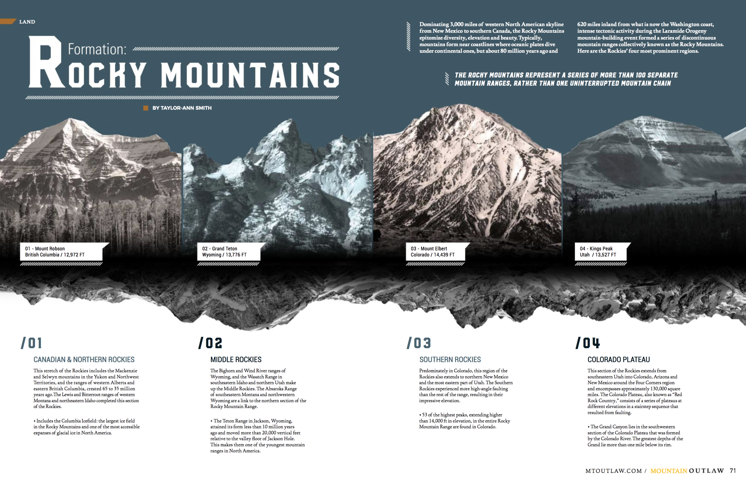 FEATURED STORY OF 2017 WINTER MOUNTAIN OUTLAW