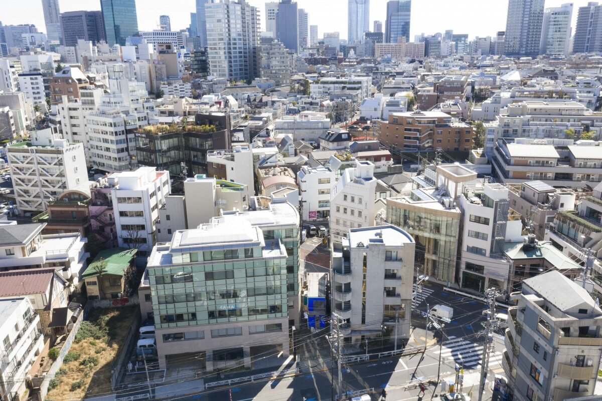  The cityscape of SKWAT by Keisuke Nakamura from DAIKEI MILLS. 