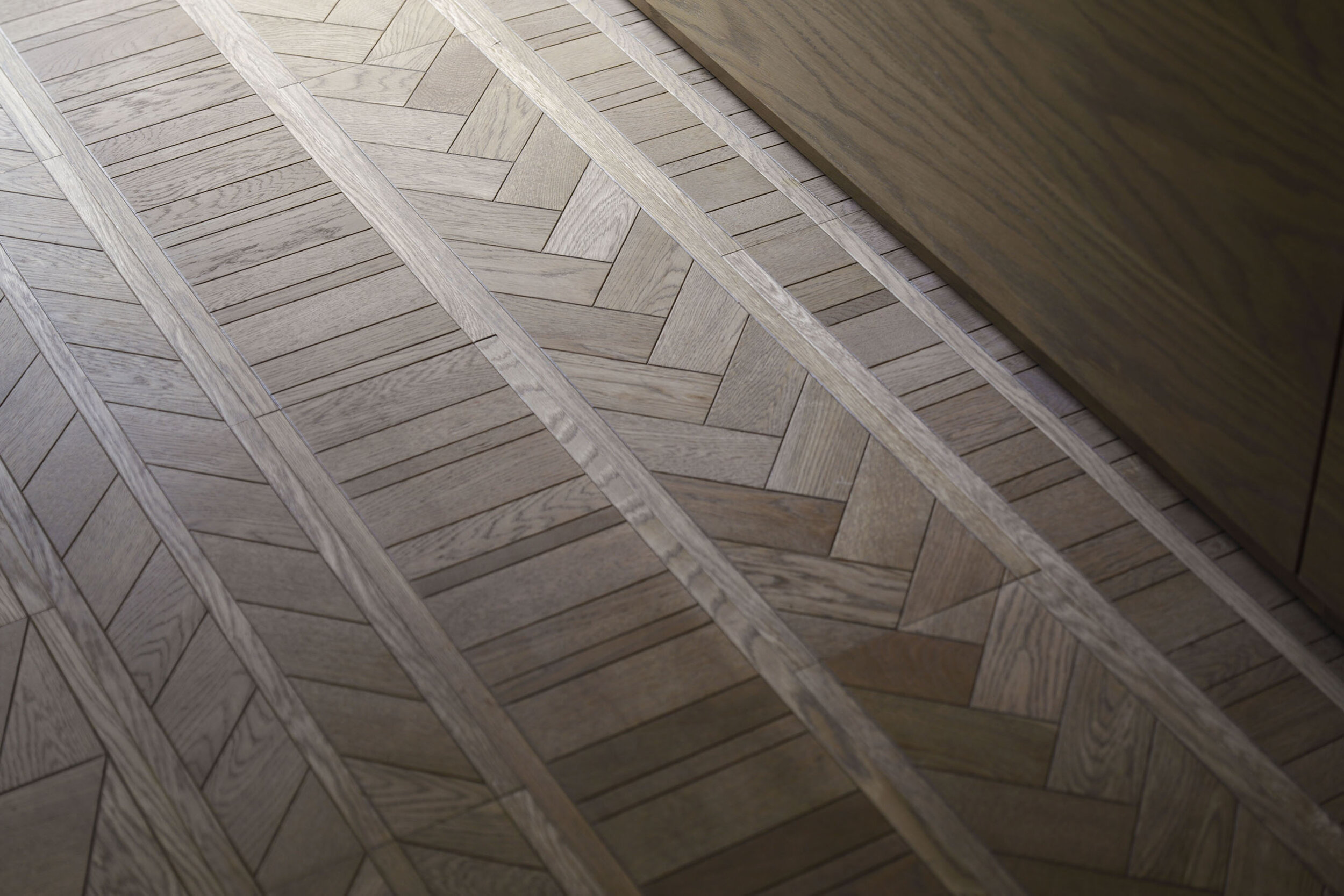  a floor detail of Hanada Gallery Ginza designed by Ryohei Kanda / Roito 