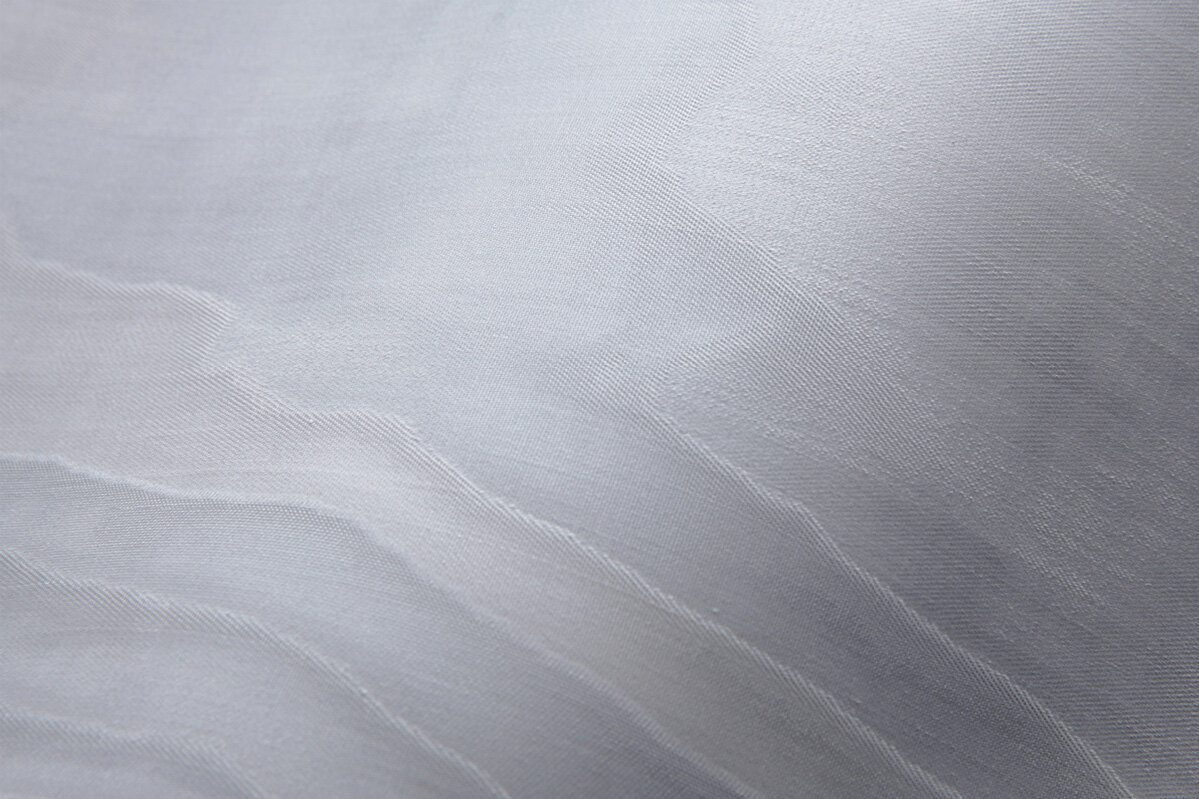  A detail of upcycled material ‘NUNOUS’ SKIN developed by Seishoku Co., Ltd.  