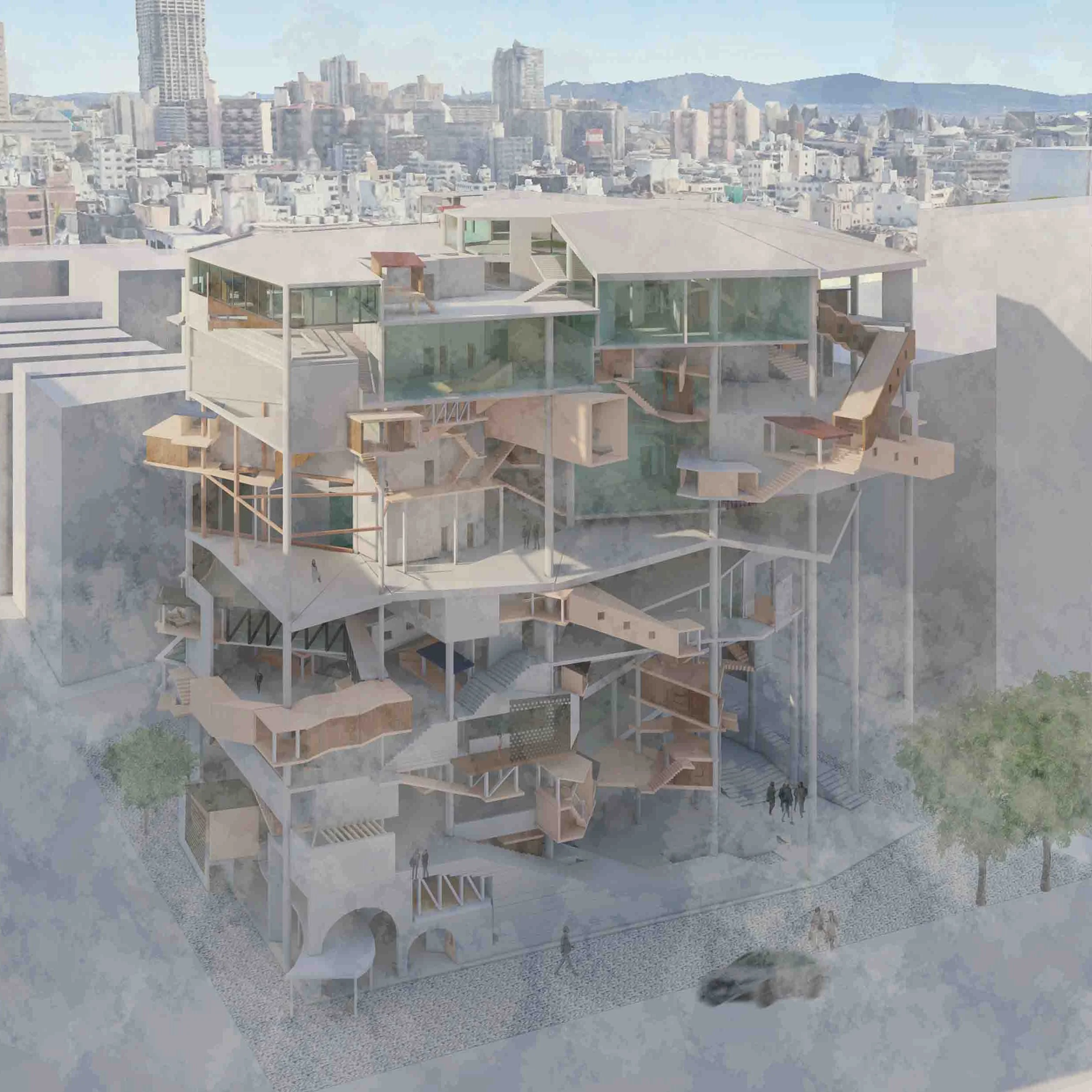 The Street City Arcadiaby by Izumi Yano
