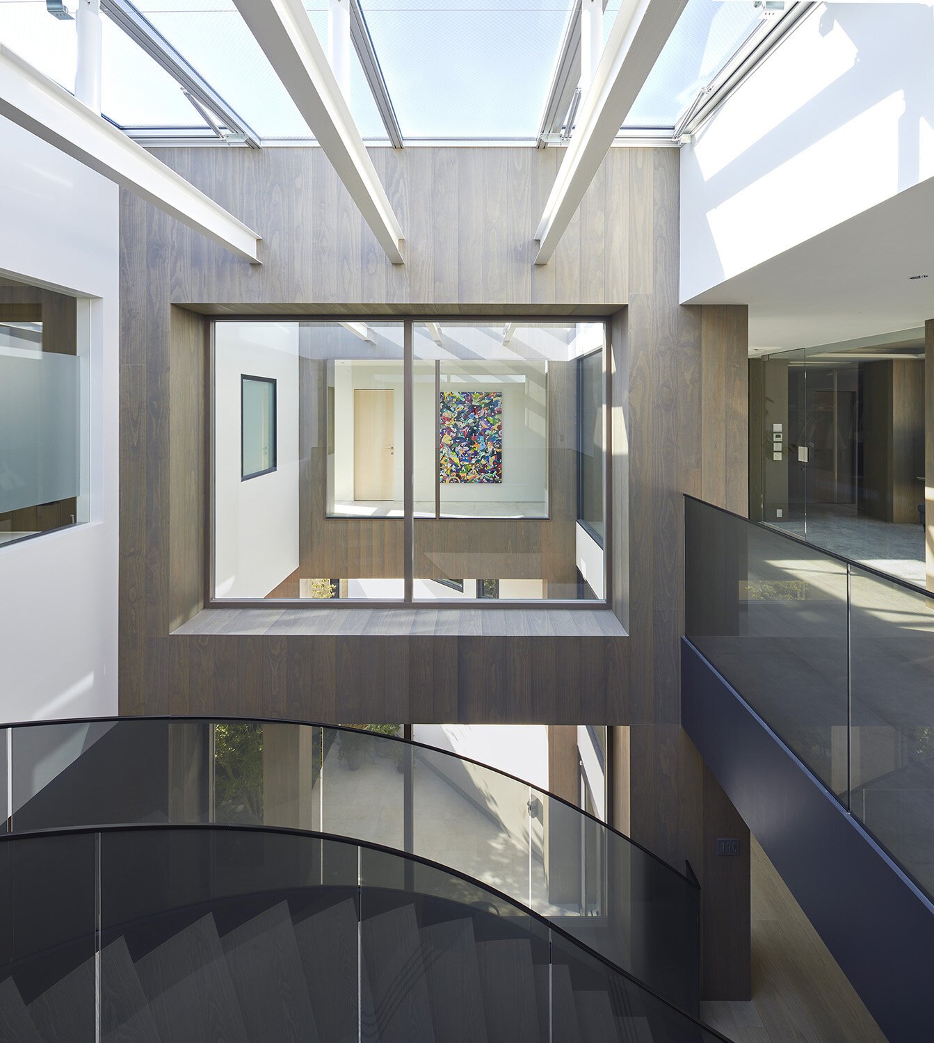  建築家 sinatoシナトの大野力が設計した住宅Shoto S。3階のインテリアデザイン 