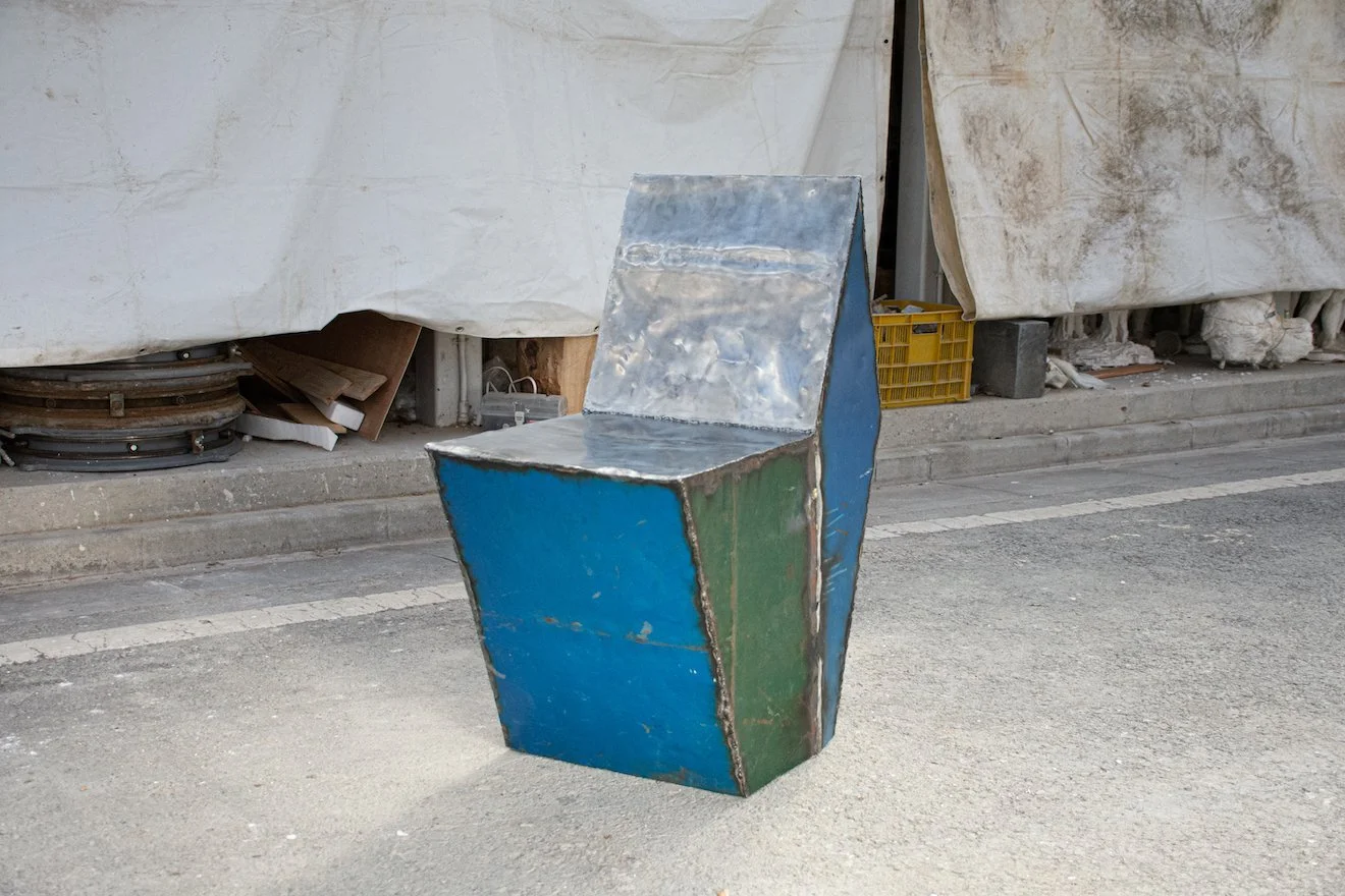 Scrapdrum Chair by Gota Mino