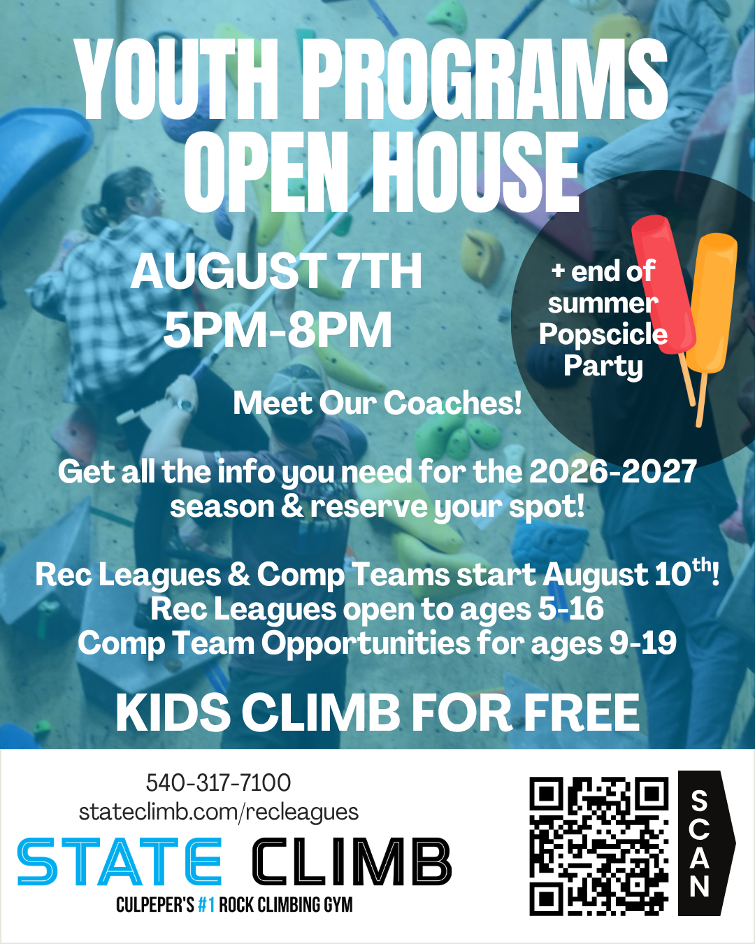 Youth Programs Open House