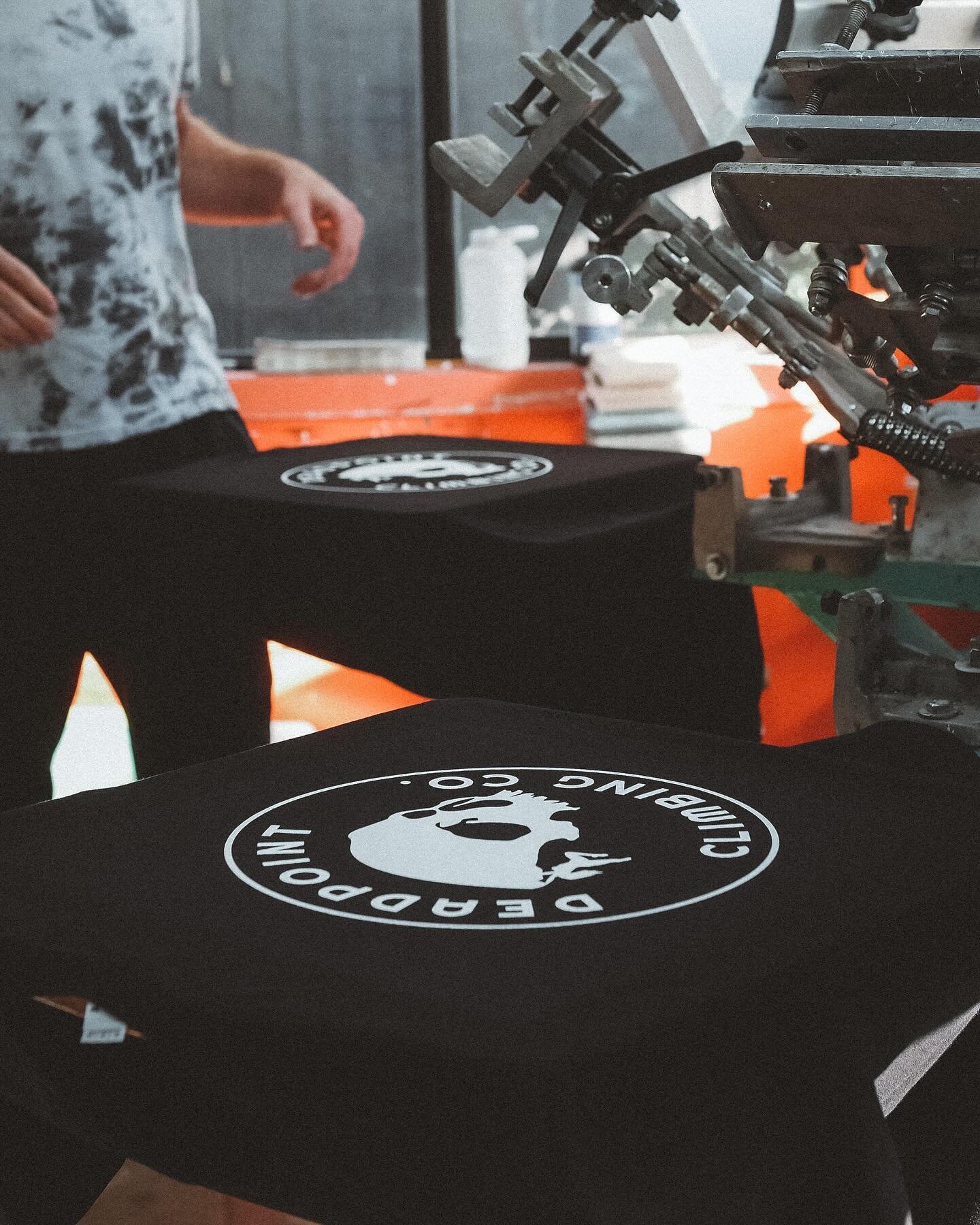Heyooo! They&rsquo;ve done it again! 

Here&rsquo;s a little teaser of the incoming drop from our friends @deadpointclimbingco 💀

We&rsquo;re constantly inspired by these guys, both in business and as fellow humans ✨ 

You can snatch up the new gear