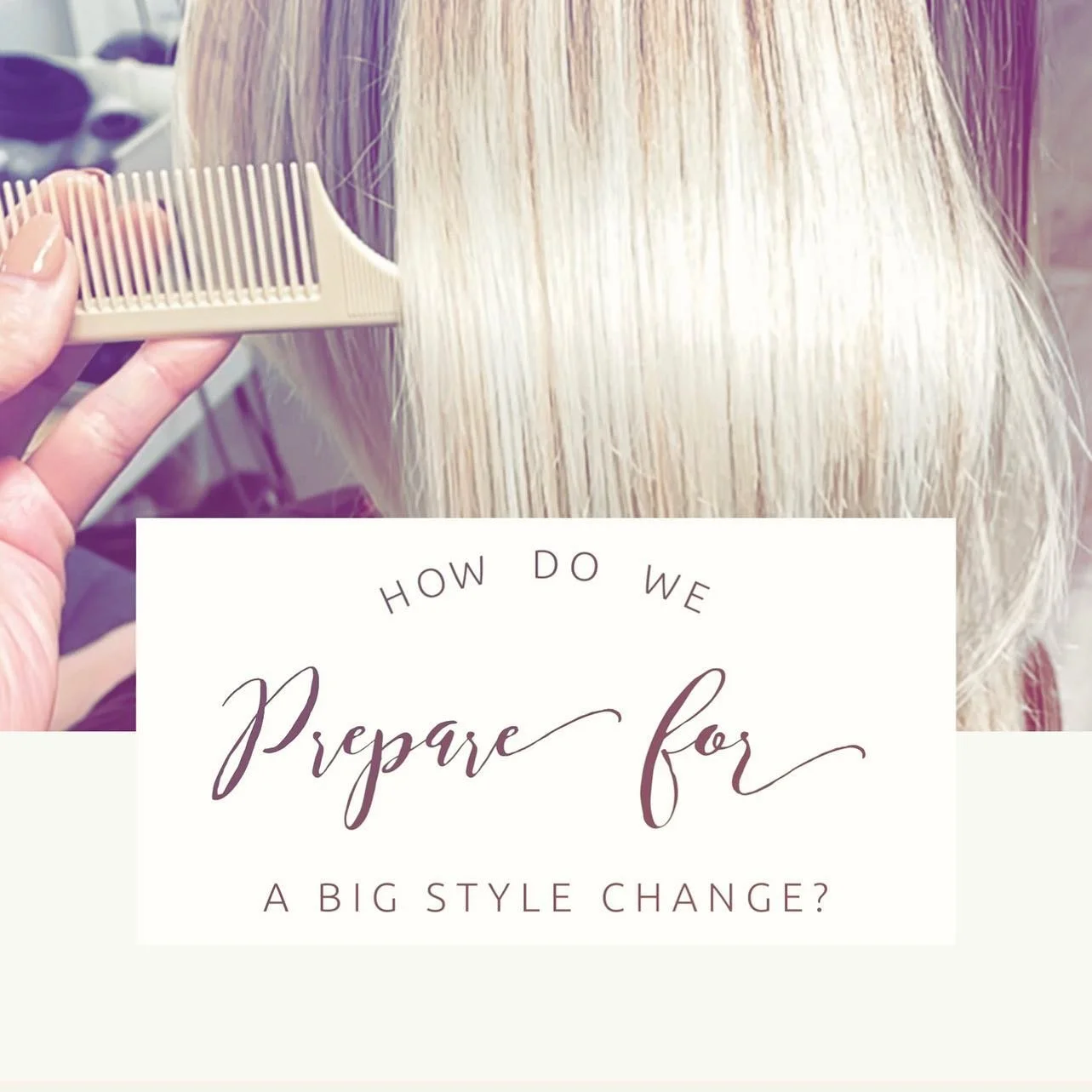 👉🏻Here are 4 tips for preparing for that big style change you have been wishing to embrace! 🔮 

These are ideas I suggest to clients when we are strategizing a shift from one style to the next - it is essential when creating a big picture together