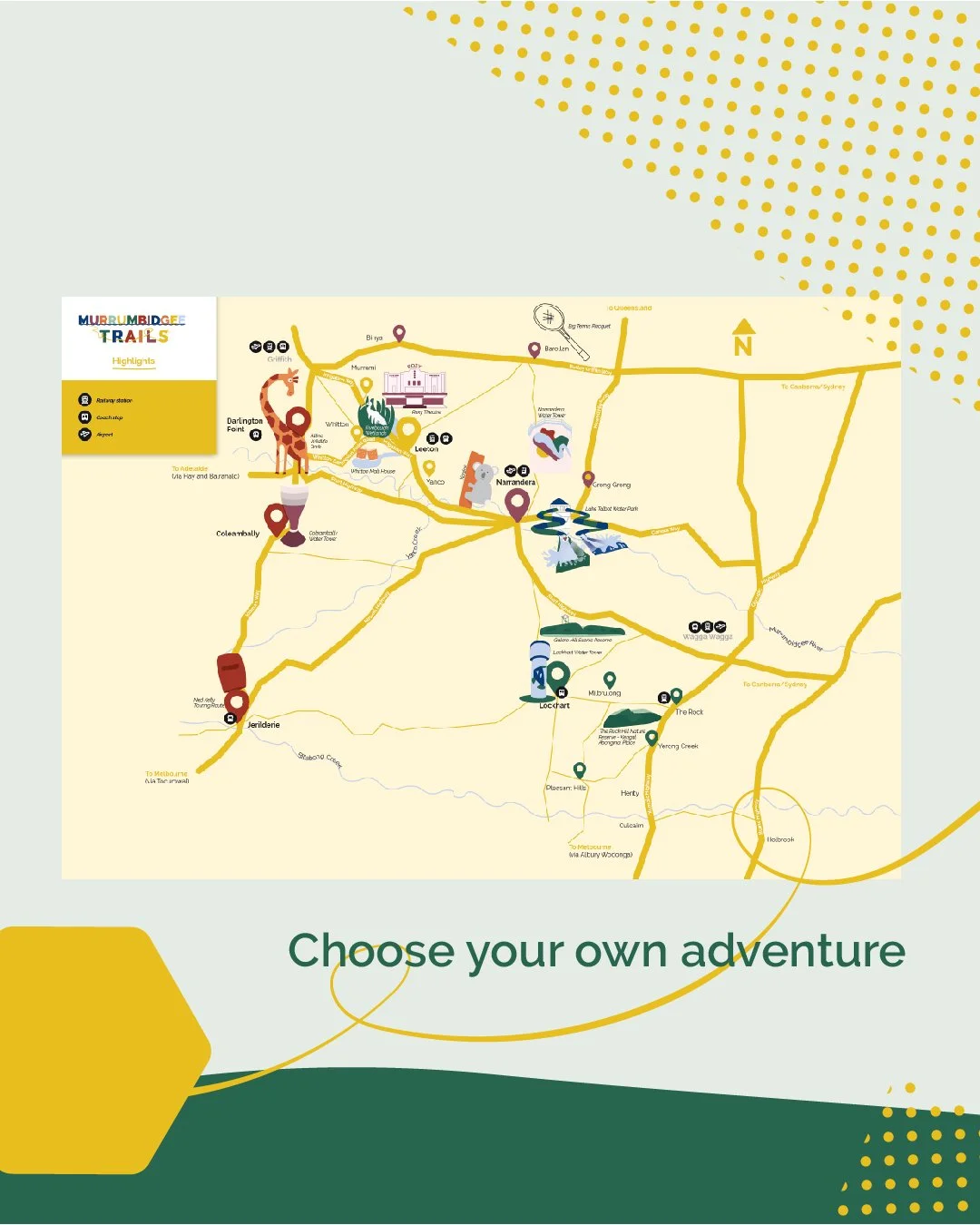 Murrumbidgee Trails Place Branding by Minta Viski