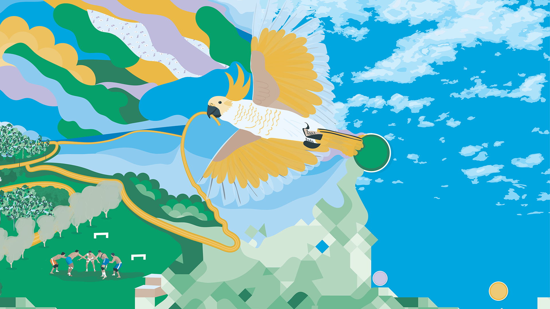 Griffith Base Hospital Redevelopment Envirographics Program by Rach Viski