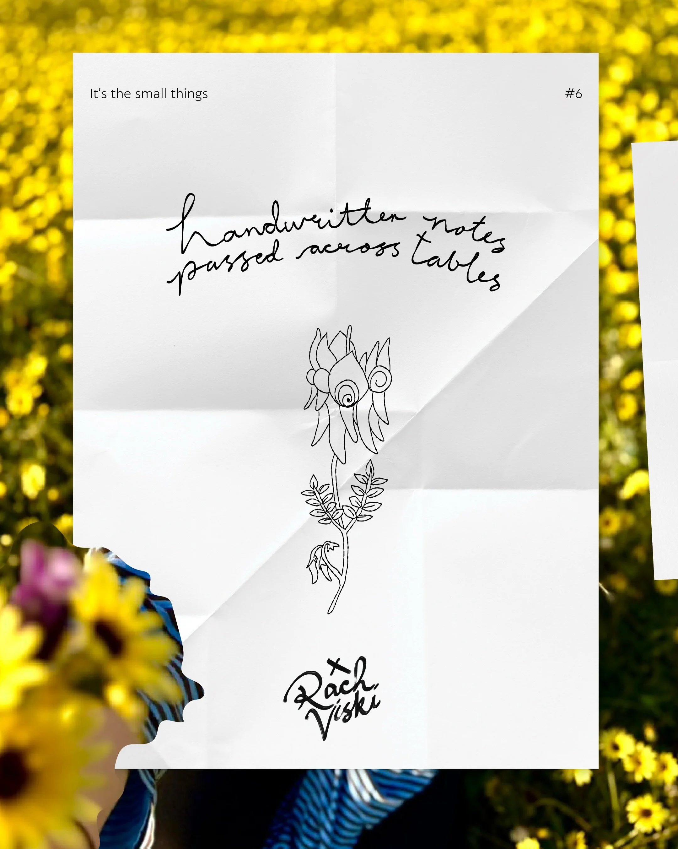 Sticks, gaps, and two years of giving WRK HRS a crack. 

Edition #6 of Handwritten Notes Passed Across Tables covers a shift happening in the creative health sector, why a former ambulance depot is holding up regional creative businesses, and two yea