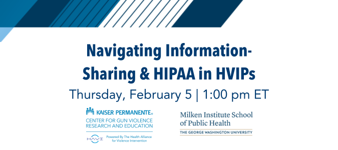 The HAVI — HVIPs & CVI Events Calendar | Health Alliance For Violence ...