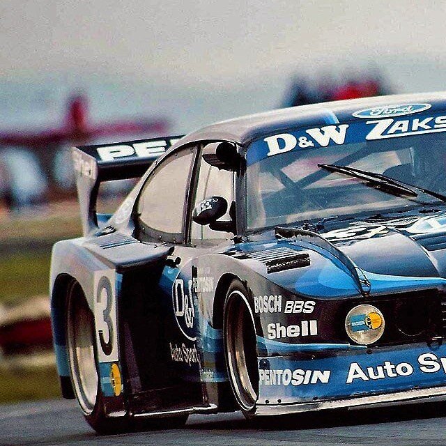 Klaus Niedzwiedz and his D&amp;W Ford Capri Zakspeed at Mainz-Finthen in 1981 (DRM). He would finish 2nd in Div. 2 behind Klaus Ludwig in the W&uuml;rth entry.

📷 unknown

#ford&nbsp;#fordcapri&nbsp;#fordcaprimk3&nbsp;#fordcaprizakspeed&nbsp;#fordca