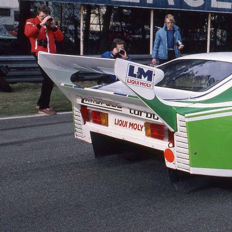 Manfred Winkelhock ready to go at the 1981 DRM Zolder Bergischer Löwe with the Liqui Moly Zakspeed Capri Turbo. Starting from pole, he would win the Div.1 race ahead of Bob Wollek and the Jägermeister Kremer Racing Porsche 935 K3/80.

📷 J-F Poinso