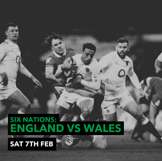 RUGBY England V Wales 4.40pm