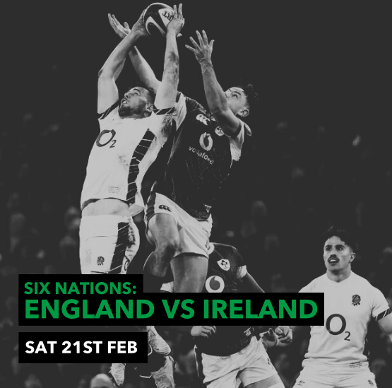 RUGBY England V Ireland 2.10pm