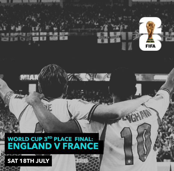 World Cup 3rd Place Final: England v France