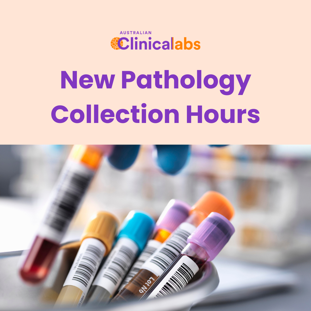 New Pathology Collection Hours