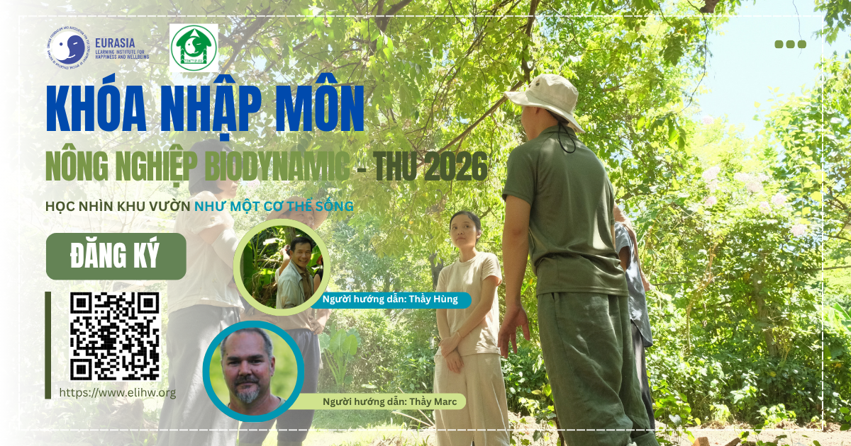 KHÓA NHẬP MÔN NÔNG NGHIỆP BIODYNAMIC - THU 2026 | HỌC NHÌN KHU VƯỜN NHƯ MỘT CƠ THỂ SỐNG | VƯỜN BIODYNAMIC TỊNH TRÚC GIA