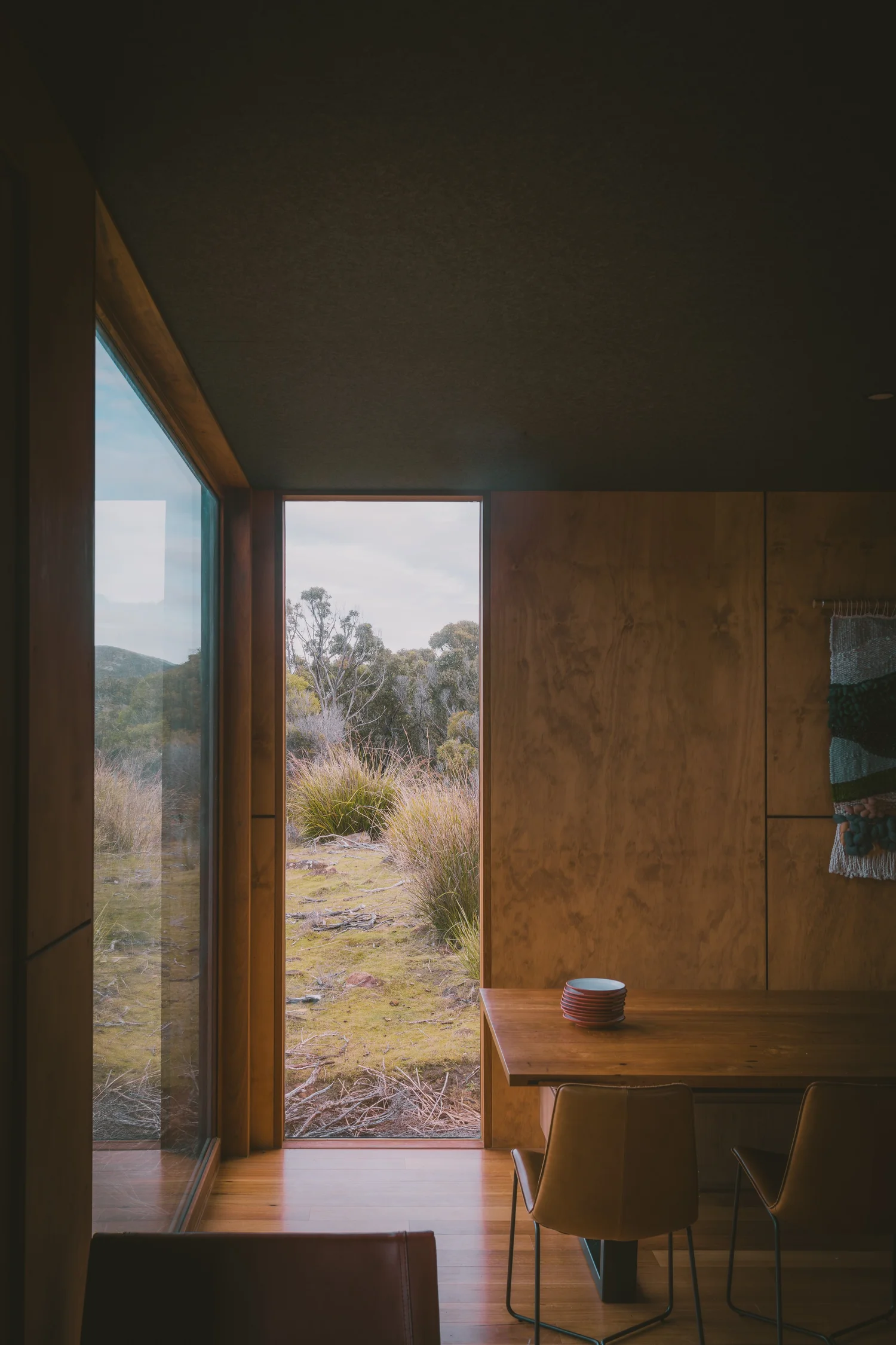Sustainable off-grid architecture on the Tasman Peninsula by Saxon Hall