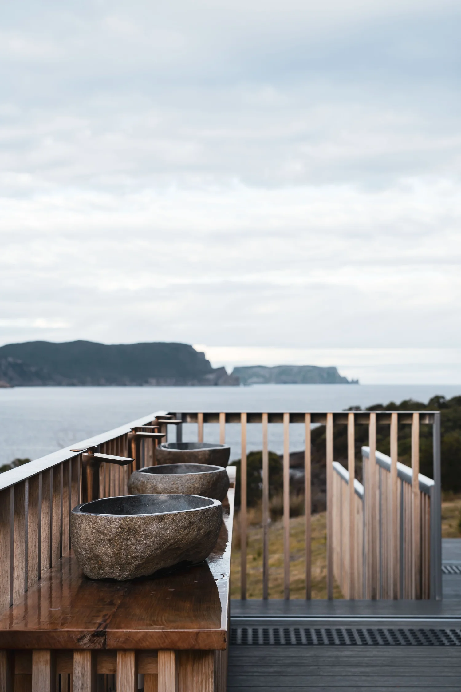 Transportable modular pavilion on Mega Anchor foundations, Tasmania