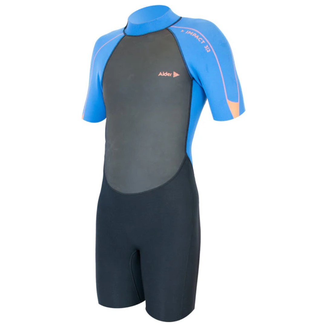 Alder Impact Junior Shortie Wetsuit 3.2 - Pacific