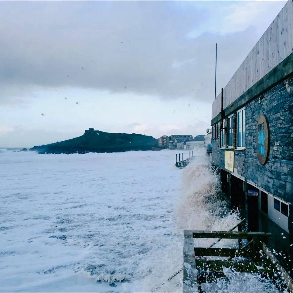 10 years ago today. 

Hurricane Imogen flexing her mighty muscles to Mother Meor.