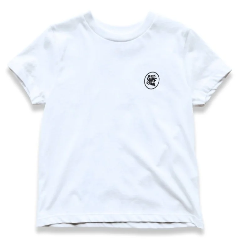 Ola Logo Kids Tee - White