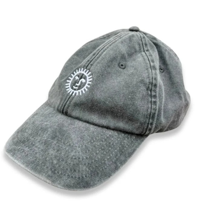 ‘Cosmic Sun’ Cap- Vintage Black