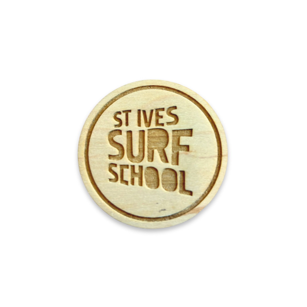 ‘Original Logo’ St Ives Surf School Magnet