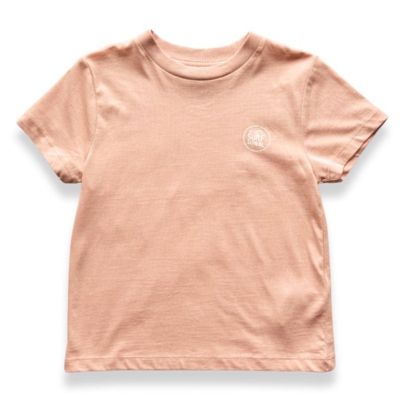 ‘No Bad Days’ Kids Tee - Peach
