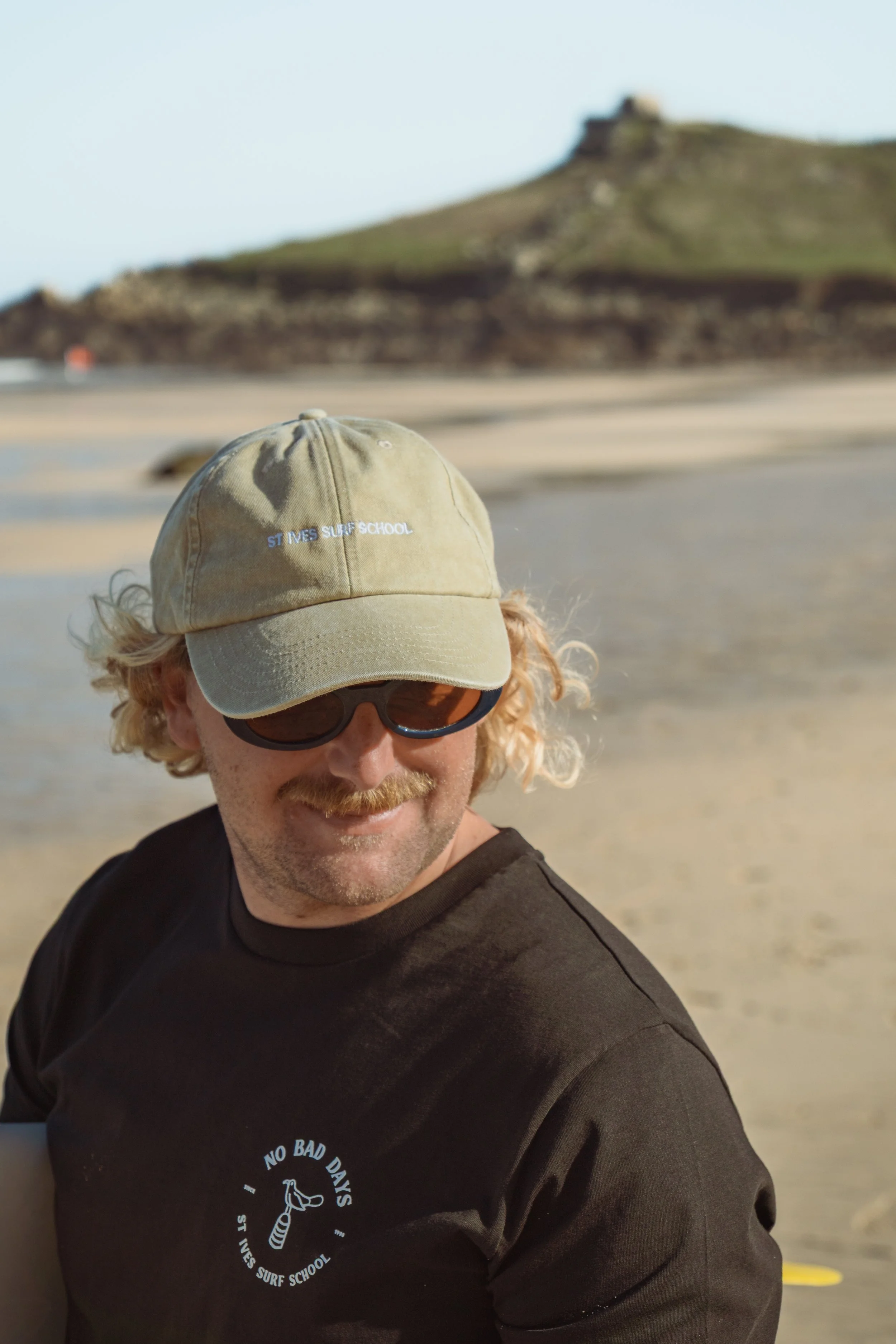St Ives Surf School Standard Issue Cap- Stone