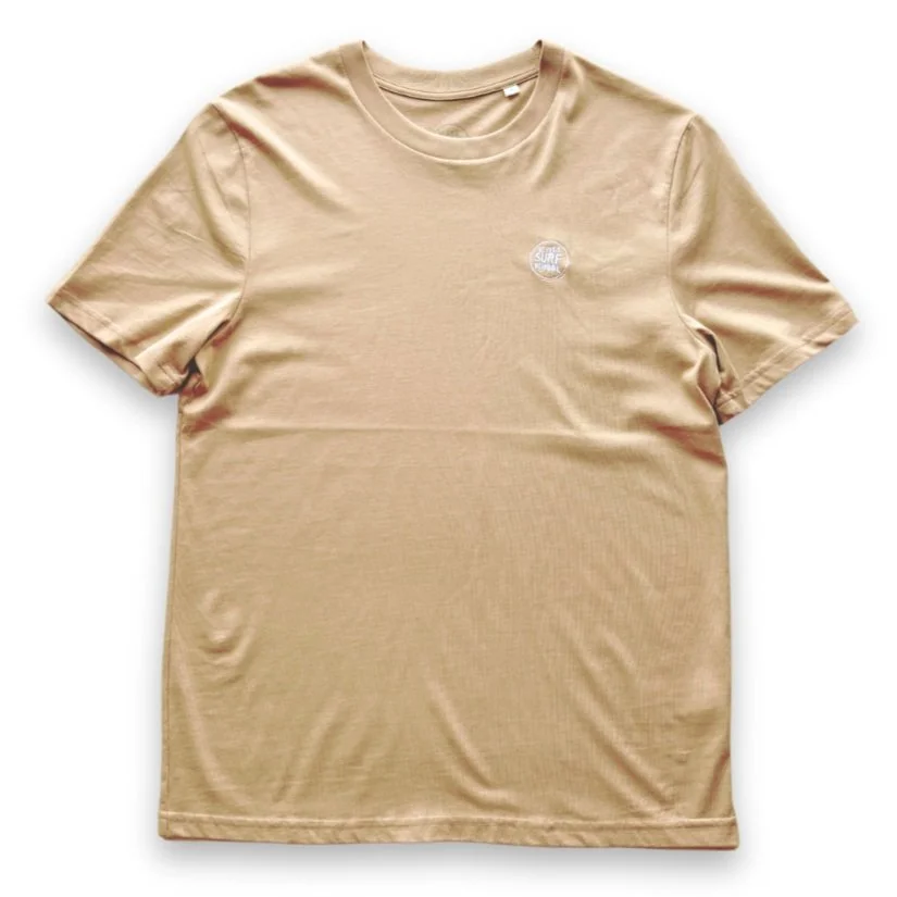 ‘Original Logo’ Adult Unisex Tee - Latte