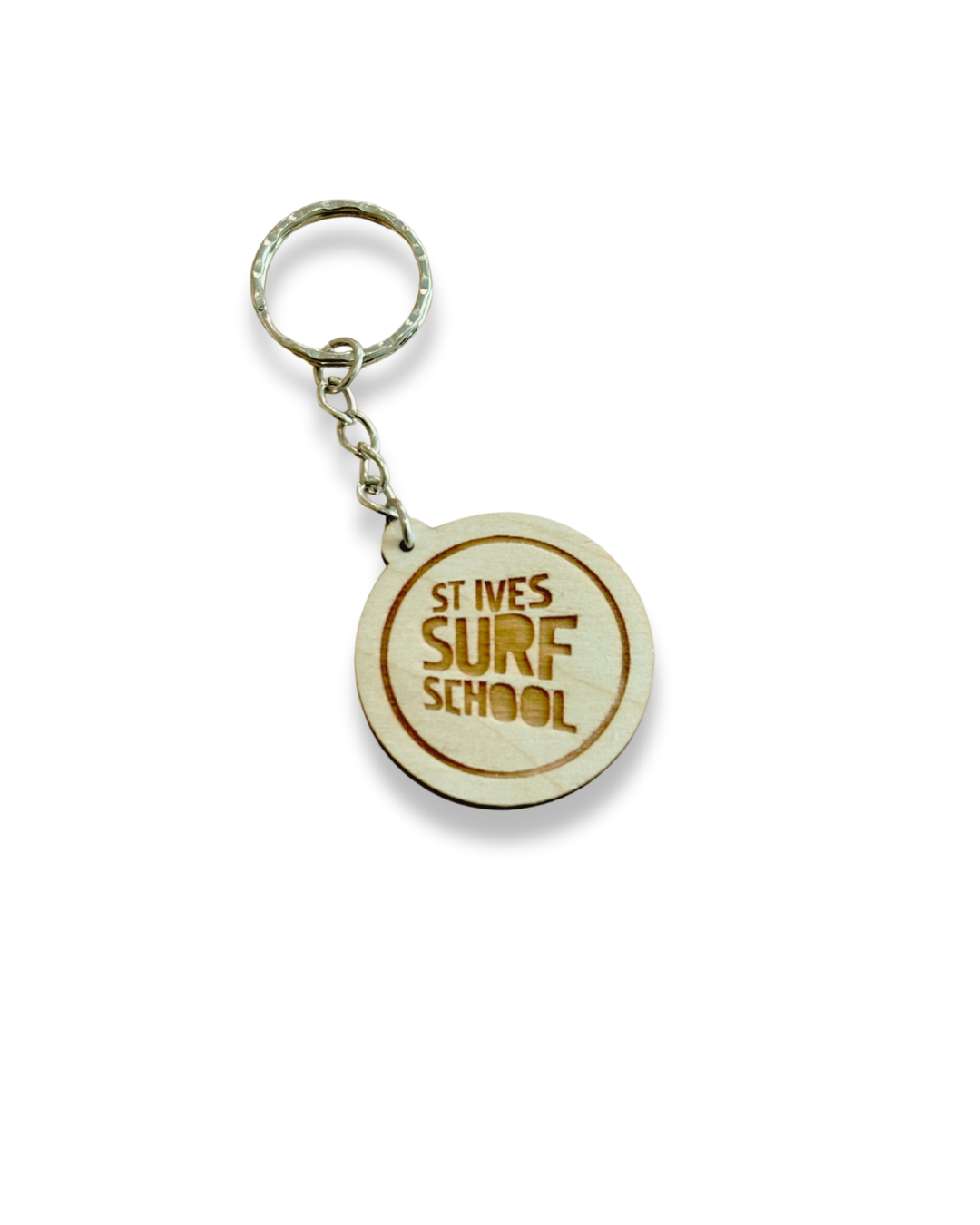 ‘Original Logo’ St Ives Surf School Key Ring