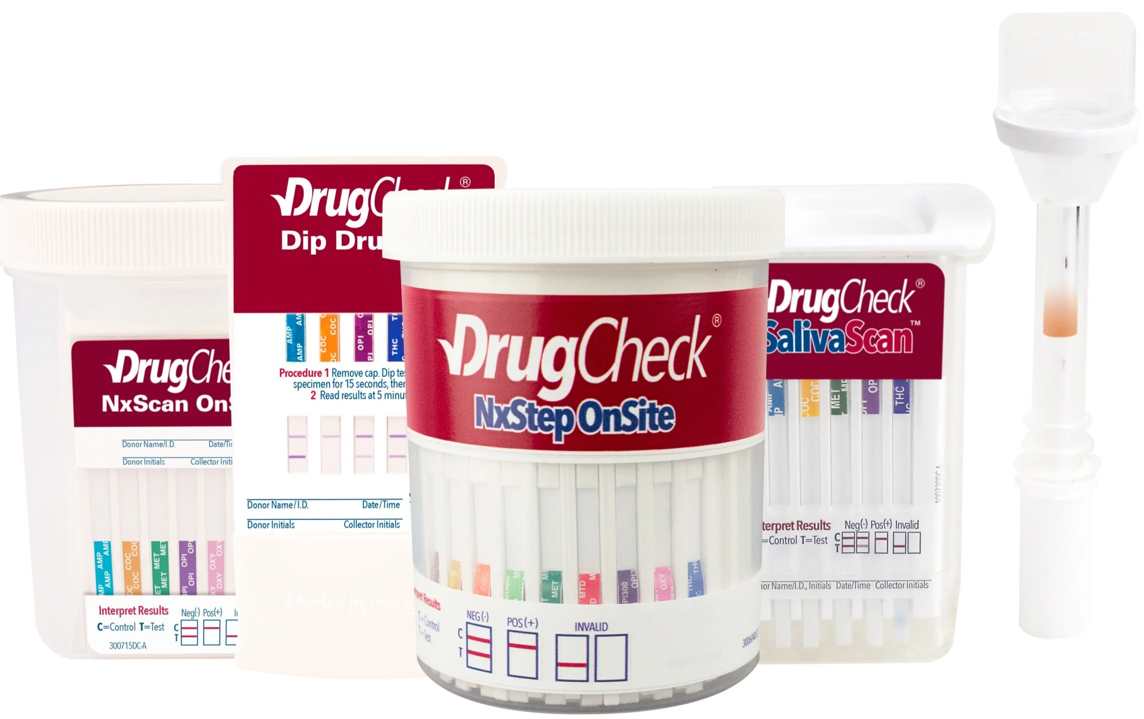 A drug test cup